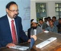 Ehtesham and Jalal speaking in Dhaka University
